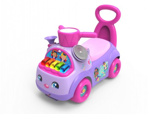 Jeździk Fisher Price Muzyczna Parada fioletowy Pulio