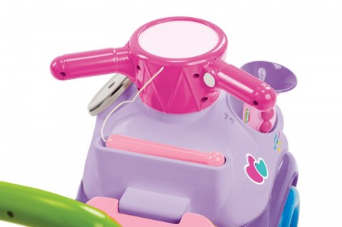 Jeździk Fisher Price Muzyczna Parada fioletowy Pulio
