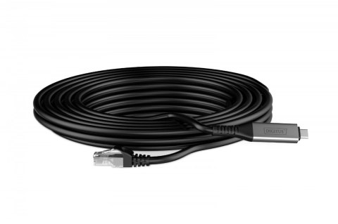 Kabel adapter USB-C - RJ45 Kat. 6A S/FTP, 1 Gbit/s, USB 3.2 Gen1, LSZH, 2m Digitus