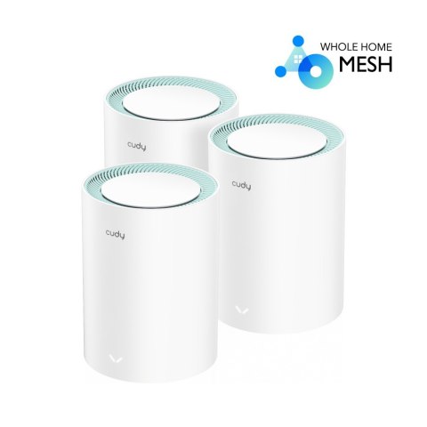 System WiFi Mesh M1300 (3-Pack) AC1200 Cudy