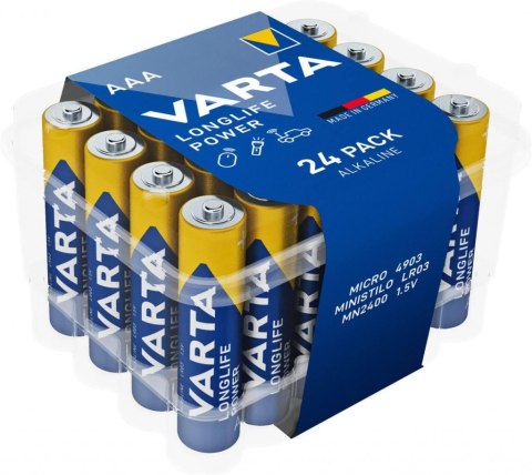 Baterie Alkaliczne R3(AAA)longlife POWER 24szt. Premium box Box