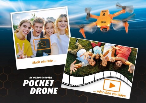 Dron RC Quadrocopter Pocket Drone Revell RC