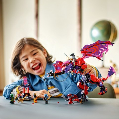 Klocki Ninjago 71832 Smok chaosu Kiełogrzmot LEGO