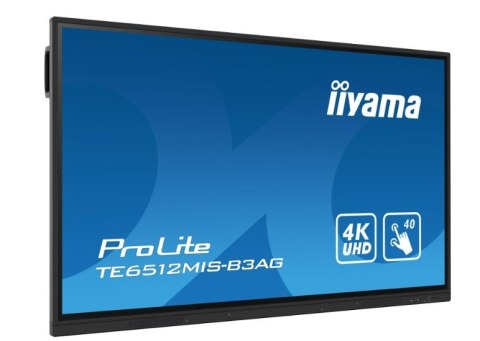 Monitor 65 cali TE6512MIS-B4AG 40pkt,IPS,4K,24/7,7H, ANDROID 14, RK3576, 8/128GB, EDLA, Essential IIYAMA