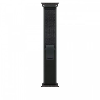 Opaska Trail w kolorze czarnym do koperty 49 mm - rozmiar S/M - elementy z tytanu w kolorze czarnym