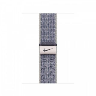 Opaska sportowa Nike w kolorze szarym/niebieskim do koperty 40 mm