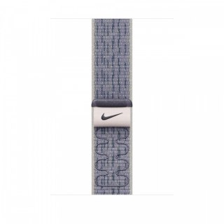 Opaska sportowa Nike w kolorze szarym/niebieskim do koperty 46 mm