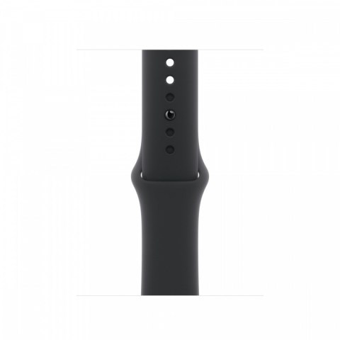 Pasek sportowy w kolorze czarnym do koperty 40 mm - rozmiar S/M