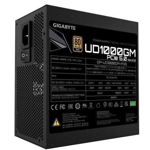 Zasilacz UD1000GM PG5 1000W 80PLUS GOLD ATX