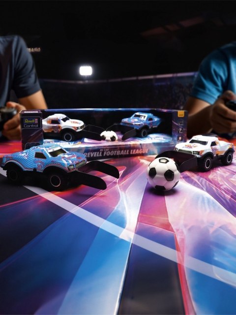 Zestaw aut zdalnie sterowanych RC Car Football League