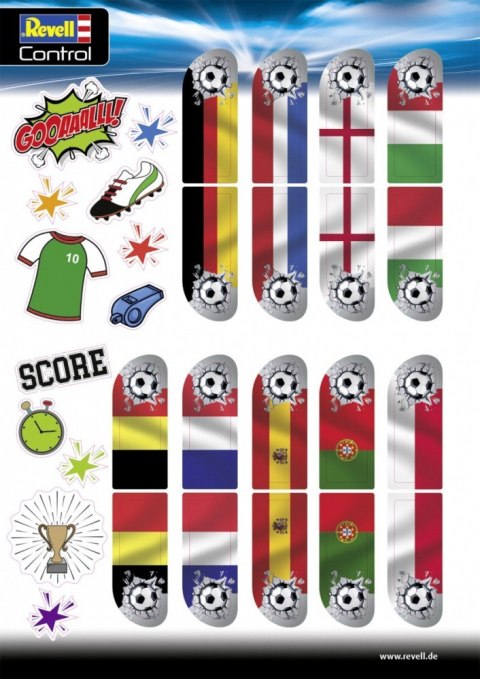 Zestaw aut zdalnie sterowanych RC Car Football League