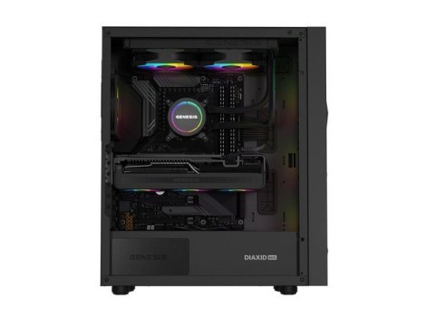 Chłodzenie wodne HYDRIA GENESIS 240 ARGB czarne Natec