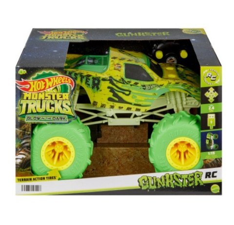 Pojazd RC Monster Trucks Gunkster Hot Wheels