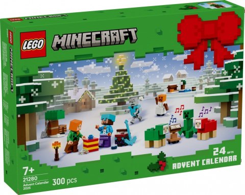 Klocki Minecraft 21280 Kalendarz adwentowy: Minecraft LEGO