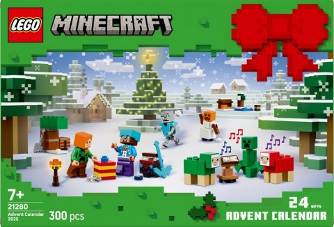 Klocki Minecraft 21280 Kalendarz adwentowy: Minecraft LEGO