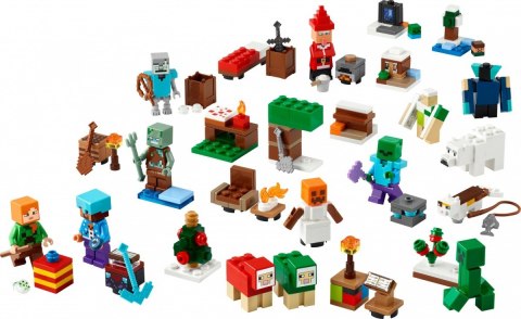 Klocki Minecraft 21280 Kalendarz adwentowy: Minecraft LEGO