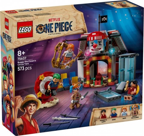 Klocki One Piece 75637 Namiot cyrkowy klauna Buggy'ego LEGO