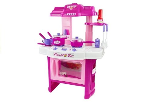 LEAN Toys Kuchnia z Piekarnikiem Dla Małej Gosposi Akcesoria
