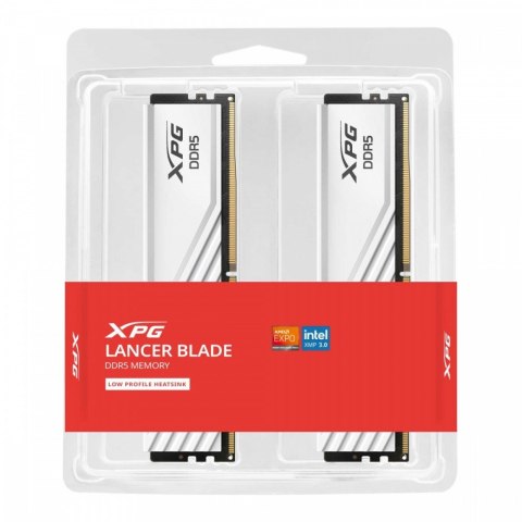 Pamięć XPG Lancer Blade DDR5 6400 32GB (2x16) CL32 biała