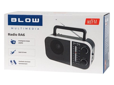 Radio przenośne analogowe AM/FM RA6 BLOW
