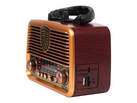 Radio przenośne analogowe RA10 AM/FM solarne BLOW