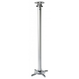 Ramię do projektora 110 -190cm sufitowe, 15kg, srebrne Techly
