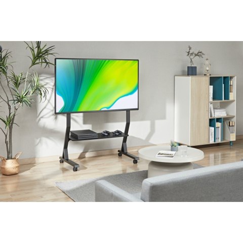 Stojak mobilny do TV 45 -90cali, 60kg, półka AV Techly