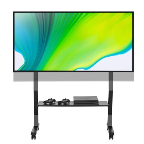 Stojak mobilny do TV 45 -90cali, 60kg, półka AV Techly