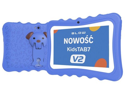 Tablet KidsTAB7 V2 4/32GB niebieskie etui kamera 2MP BLOW