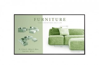 Monitor wielkoformatowy LG 43UM5N-H 500cd/m2 UHD 24/7