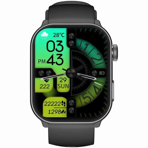 Smartwatch Męski GRAVITY GT28-1 Pasek + Bransoleta Czarny