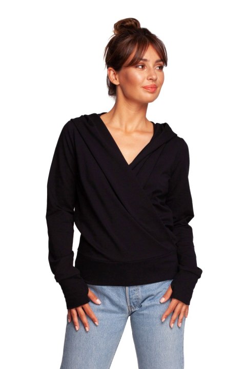 Bluza Damska Model B246 Black - BeWear Bluza Damska Model B246 Black - BeWear