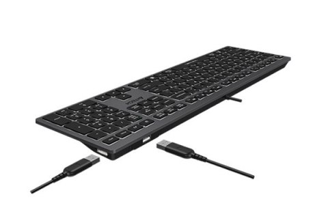 Klawiatura FStyler FX60H (białe podświetlenie) A4 Tech