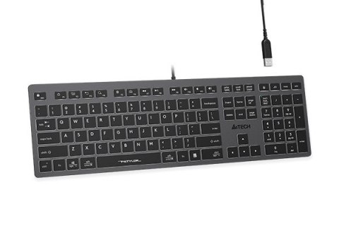 Klawiatura FStyler FX60H (białe podświetlenie) A4 Tech
