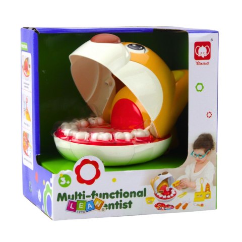 Pies U Dentysty Zabawka Lekarz Chory Ząbek