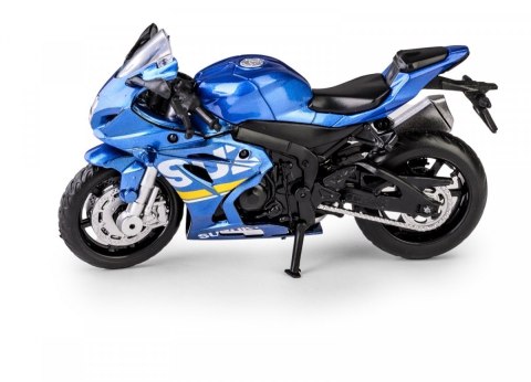 Motocykl MSZ 1:18 Suzuki GSX-R1000 niebieski