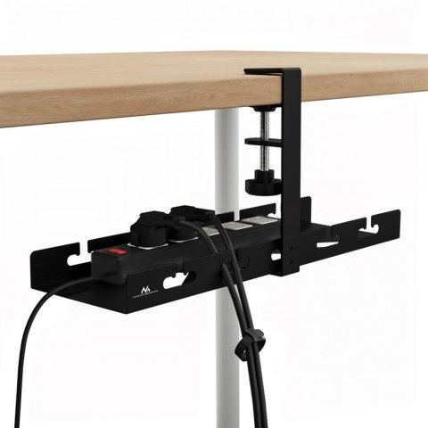 Organizer podbiurkowy MC-105 B, na kable Maclean