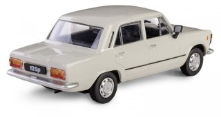 Pojazd PRL Fiat 125p MR popielaty Daffi