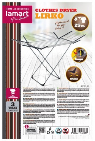 Suszarka uniwersalna LIRKO LT8101 powierzchnia 25 metrów