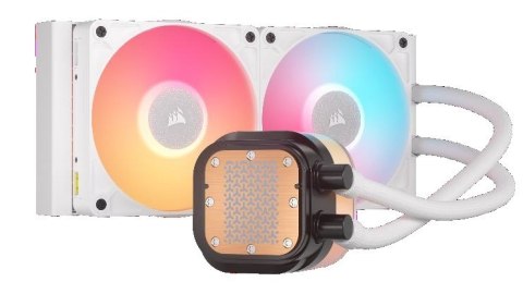 ChĹodzenie CPU iCUE LINK TITAN 240 RX LCD AIO 240mm biaĹe