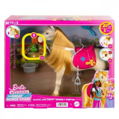 Figurka interaktywna Barbie Tańczący Koń Mattel