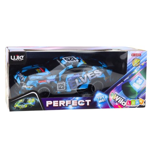 LEAN Toys Autko Sportowe Zdalnie Sterowane RC Niebieskie