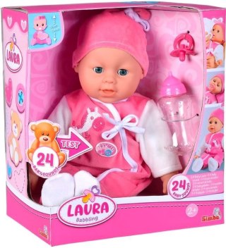 Lalka bobas Laura gaworzÄca, 38 cm