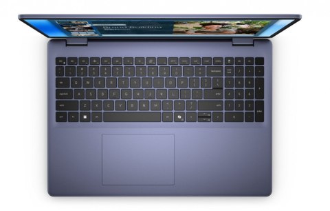 Laptop Dell 16 DC16251 W11P C7-150U/32GB/1TB/16.0 FHD+/Int/FgrPr/WLAN + BT/Backlit Kb/4 Cell/3YPS Midnight Blue Dell