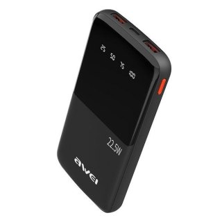 Powerbank 10000mAh P10K 22,5W 2xUSB + USB-C AWEI