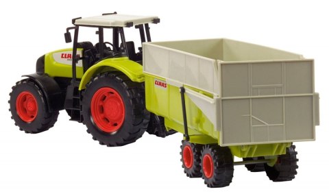 Traktor Claas Ares z przyczepą