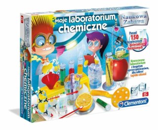 Clementoni Naukowa Zabawa Moje Laboratorium Chemiczne Język Polski Clementoni 60250