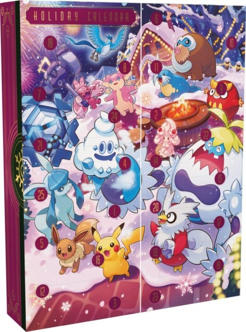 Karty Holiday Callendar 2025 Pokemon TCG