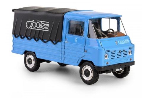 Pojazd PRL Żuk Społem 1:43 niebieski