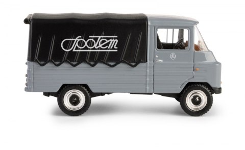 Pojazd PRL Żuk Społem 1:43 szary